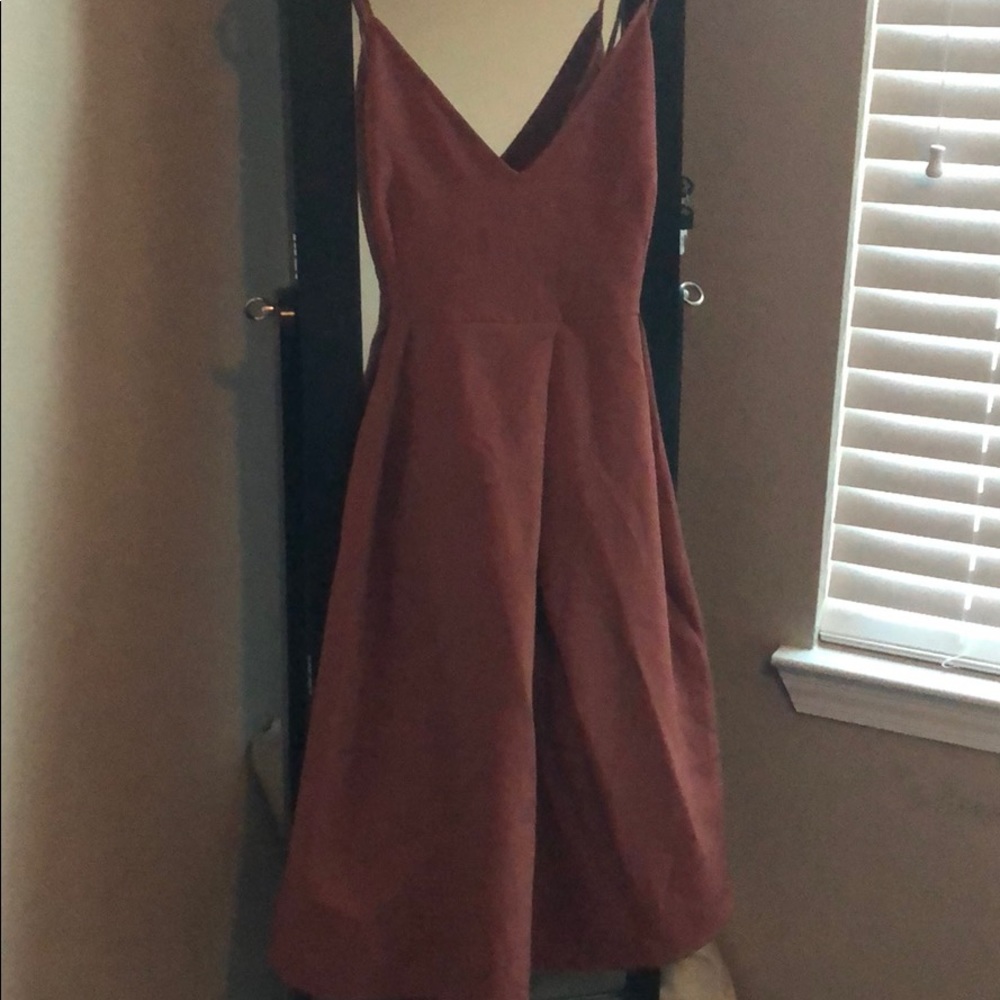 Knee length cocktail dress